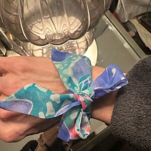 Lilly Pulitzer Printed Scarf Bracelet- never worn!